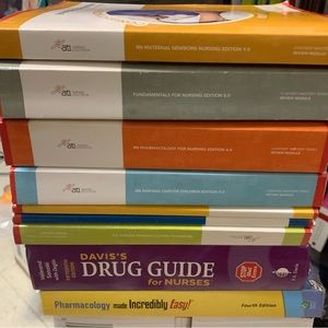 ATI nursing books & more